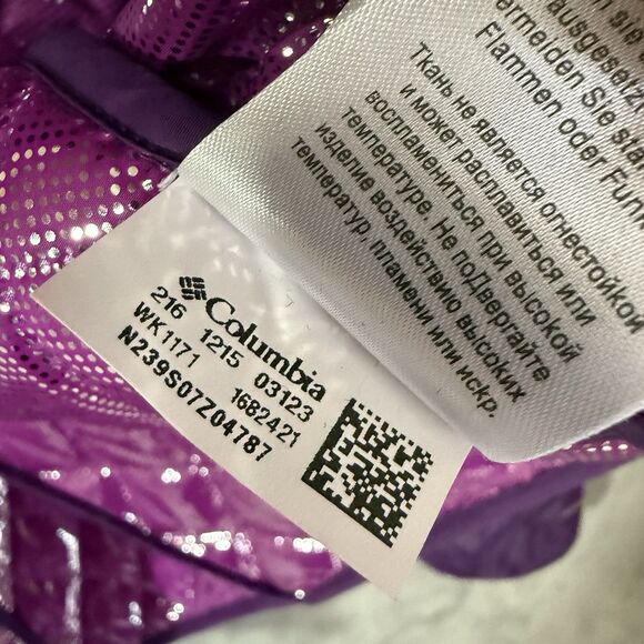 Columbia Women's Jacket S Purple Columbia Dualistic Insulator Omni-Heat 1682421 - Picture 13 of 13
